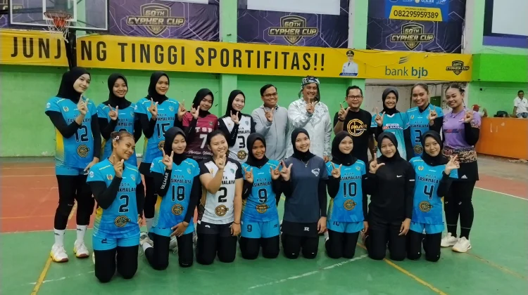 Keterbatasan Anggaran Tidak Menyurutkan Tim Voli Kota Tasikmalaya Meraih Medali