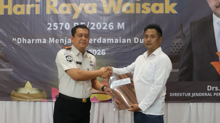 Remisi Waisak 2026 Lapas Banceuy Bandung, 5 WBP Dapat Pengurangan Masa Tahanan