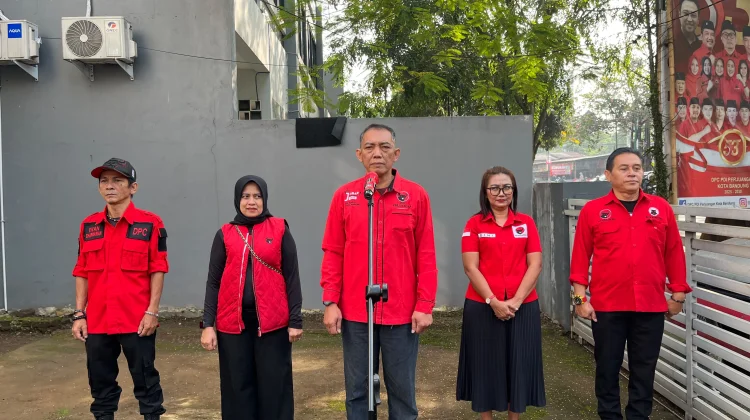 Harlah Pancasila, PDI Perjuangan  Kota Bandung Gelar Upacara dan Dikpol Kader