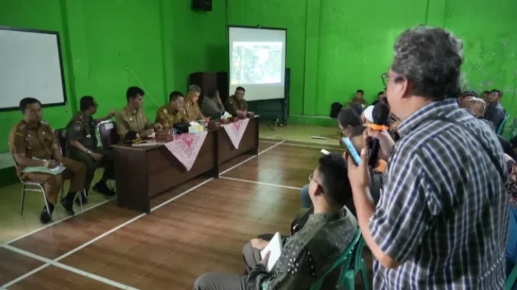 Bupati Minta Perusahaan Patuhi Kewajiban Lahan Retensi Pengendali Banjir