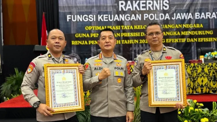 Polresta Bandung Raih Penghargaan IKPA Sempurna 100 Tahun Anggaran 2025