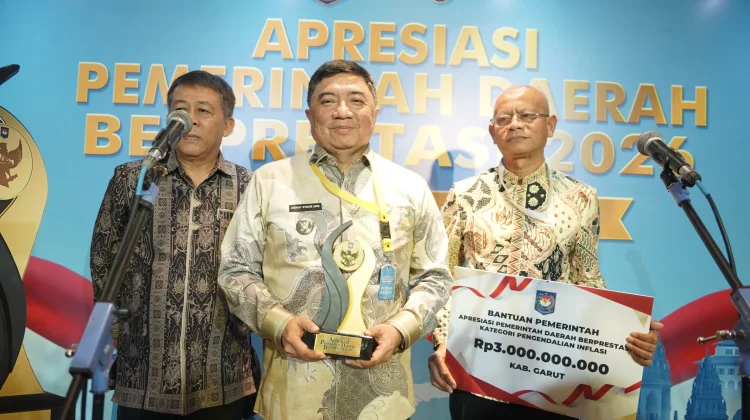 Pengendalian Inflasi, Pemkab Garut Raih Terbaik I Tingkat Jawa-Bali