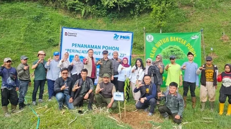 PNM Tanam 29.000 Pohon, Dorong Pelestarian Lingkungan dan Pemberdayaan Komunitas
