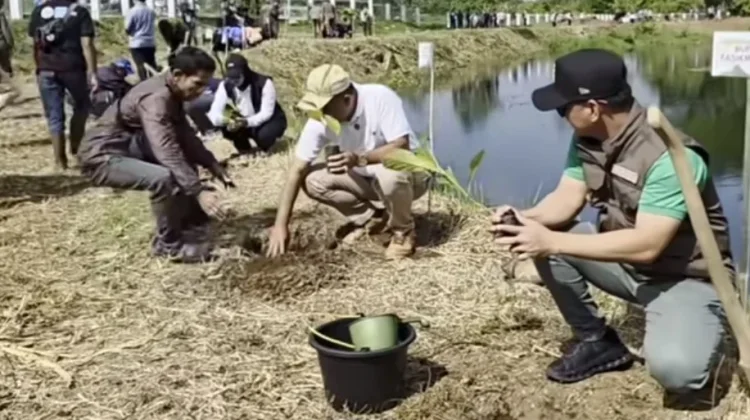 Galakkan “Tasik Hejo”, Wabup Tasikmalaya: untuk Tangkapan Air dan  “Carbon Capture”