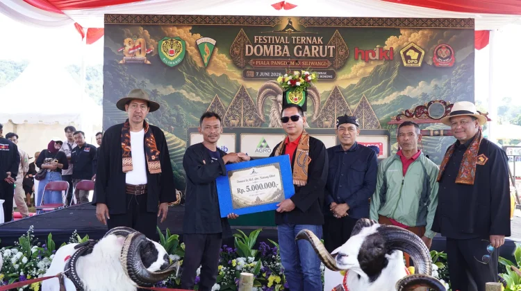 Pelestarian Domba Garut lewat Festival Ternak Piala Pangdam Siliwangi