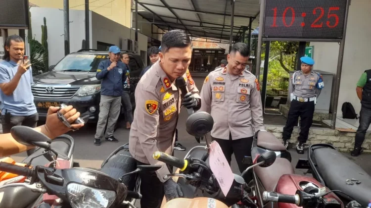 Curi Motor Kurang dari Satu Menit, Polisi Ingatkan Masyarakat Lebih Waspada