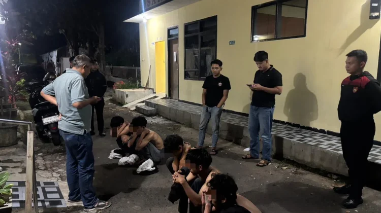 Polisi Amankan Sejumlah Pemuda Terlibat Tawuran Antar Kelompok