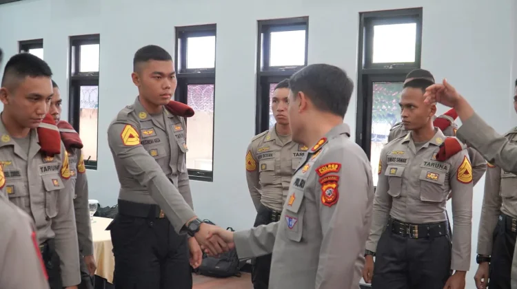 Taruna Akpol Tingkat II Angkatan 59 Memulai Latihan Kerja di Polres Tasikmalaya