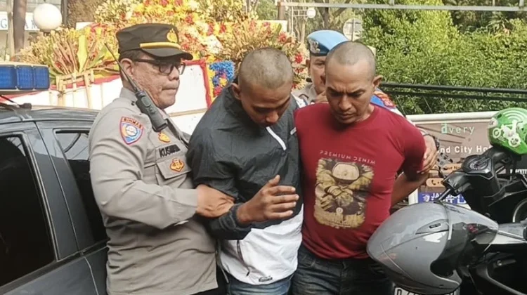 Dua Begal Nekat Beraksi Siang Bolong di Cicendo Bandung Diamankan Polisi