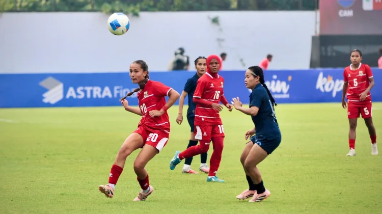 Rosdilah Cetak Gol, Garuda Pertiwi Ditahan Kamboja