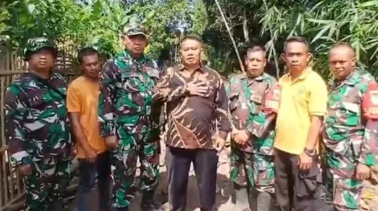 Kades Ciasem Tengah, Apresiasi Kodim 0605/Subang, Bangun Jembatan ARMCO