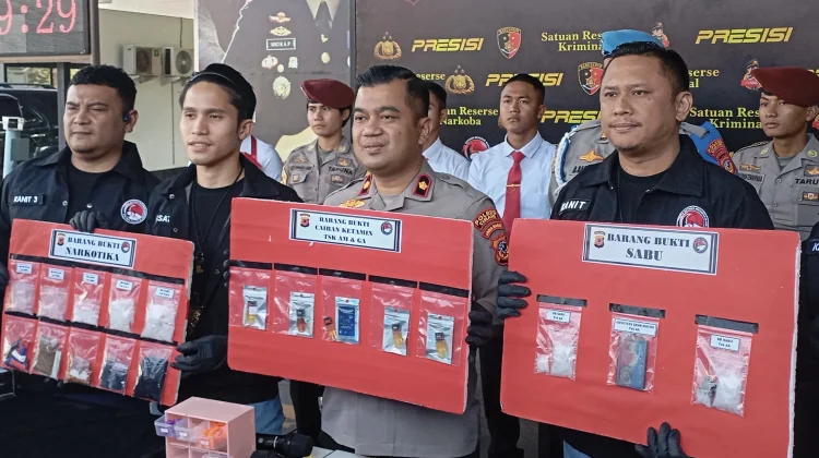 Selebgram Ditangkap Polres Cimahi, Diduga Edarkan Ketamin Cair dalam Cartridge