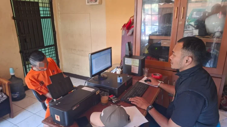 Ketahuan saat Ganti Plat Nomor, Polisi Ciduk Pelaku Curanmor