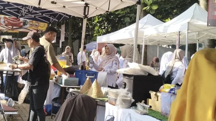 GPM PANGSI Diserbu Warga, Sembako Murah Jadi Buruan di Kompleks Pemkot Cimahi
