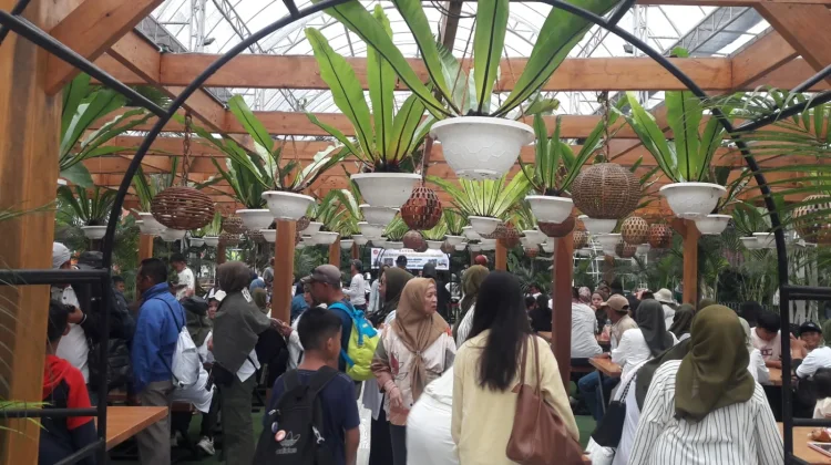 Libur Sekolah Kunjungan Wisatawan ke Florawisata D'Castello Naik 30 Persen