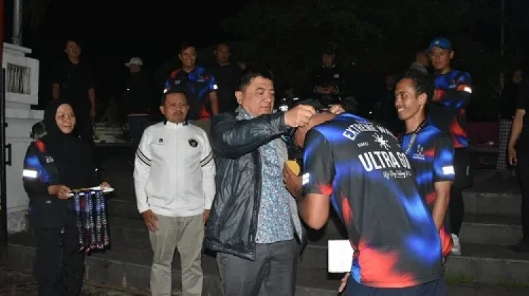 74 Peserta West Java Extreme Walk 60 Km Tuntaskan Perjalanan Sumedang -Garut