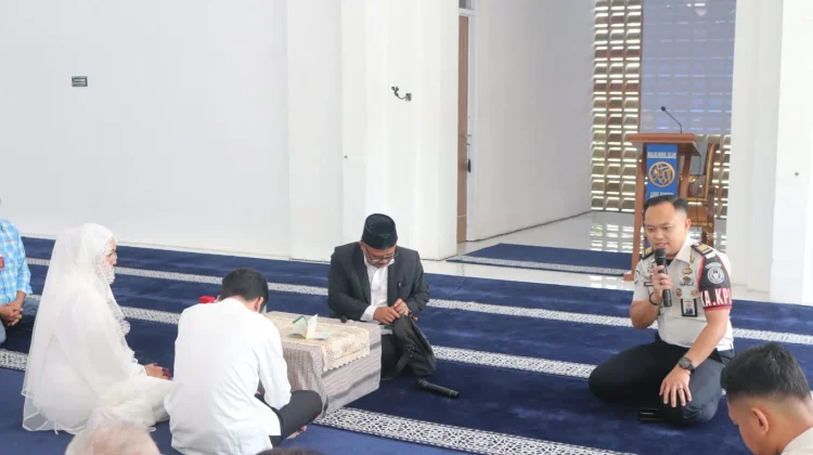 Berlangsung Haru dan Khidmat, WBP Lapas Banceuy Ini Nikahi Wanita Pujaannya