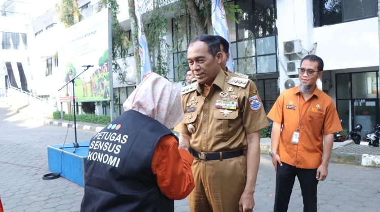 Wali Kota Cimahi Canangkan Sensus Ekonomi 2026, ASN Diminta Dukung Pendataan
