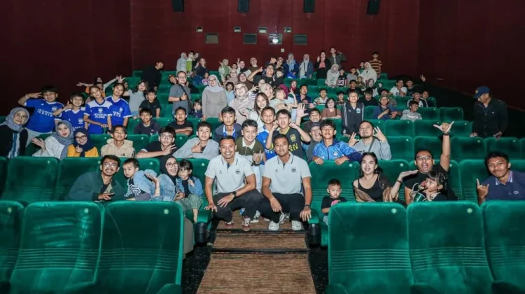 Nobar Garuda di Dadaku Tanamkan Semangat Juang Anak