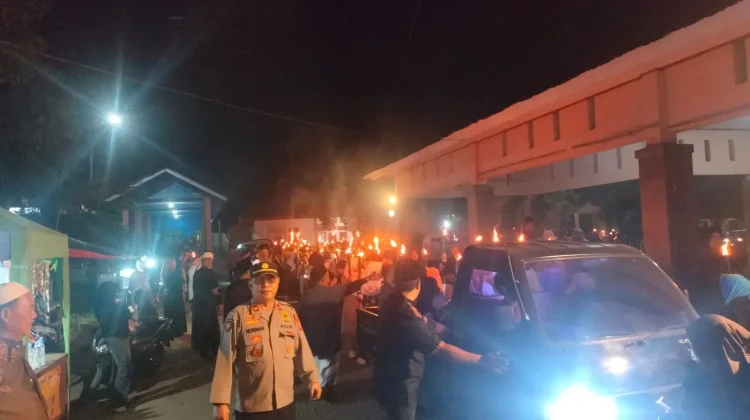 Kehadiran Polri di tengah Warga,Sinergi Sambut Tahun Baru Hijriah 1 Muharam