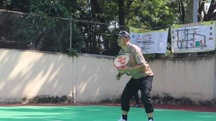 Meriahkan HUT Bhayangkara Ke-80,Polres Subang Gelar Turnamen Tenis