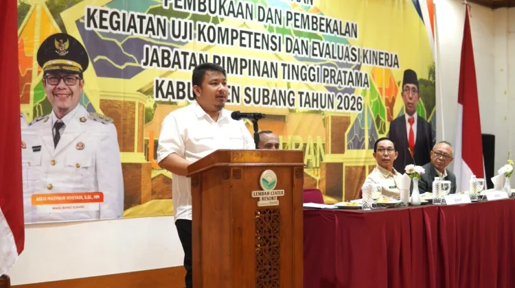 Buka Uji Kompetensi JPT Pratama, Bupati Subang Butuh Pejabat Penggerak