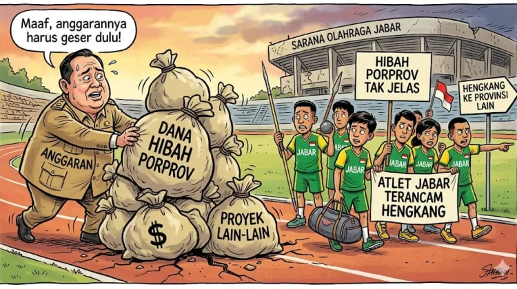 Anggaran Terus Bergeser, Hibah Olahraga Tak Jelas Atlet Jabar Terancam Hengkang