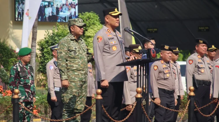Polres Subang Kawal Aksi Unjukrasa Mahasiswa hingga Tuntas Dengan Humanis
