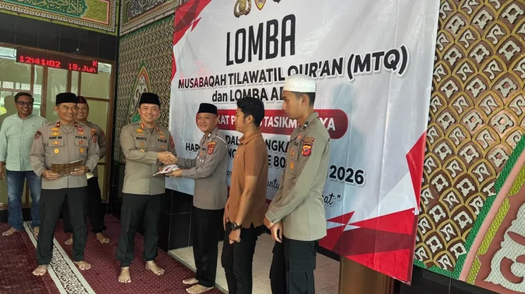 Menjelang HUT Bhayangkara, Polres Tasikmalaya Gelar Lomba MTQ dan Azan