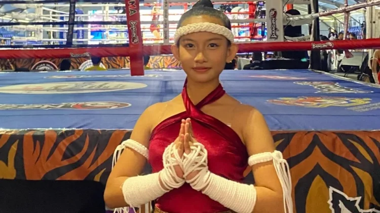 Nay Sunda Ukir Prestasi Dunia usai Kalahkan Juara Asia Muaythai