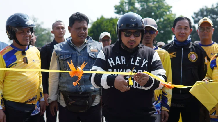 Saba Desa Bupati Subang Resmikan Tiga Ruas Jalan Konektivitas Antar Desa