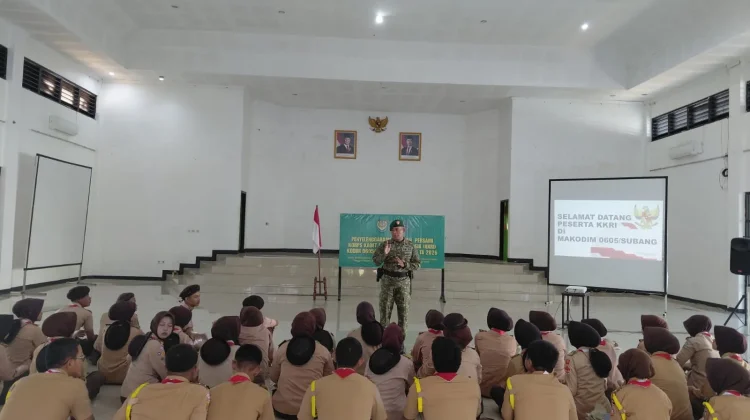 Persami KKRI Kodim 0506/Subang,Cetak Calon Pemimpin Indonesia Emas 2045