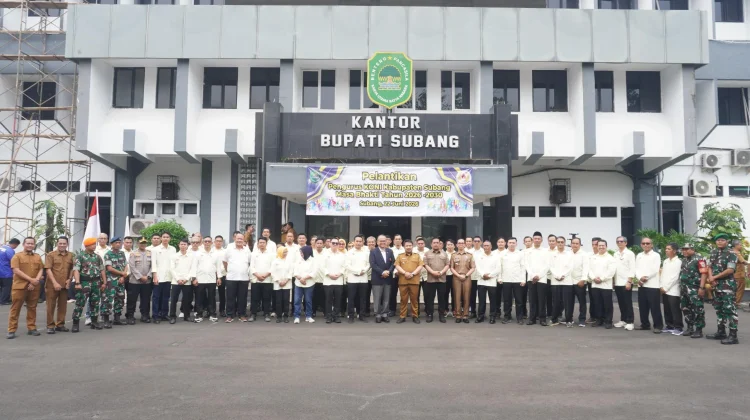 Bupati Subang Alntik Pengurus KONI Baru, Minta Fokus Prestasi Bukan Hibah