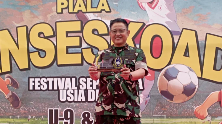 Festival Sepak Bola Usia Dini Seskoad Cetak Talenta Muda Berprestasi