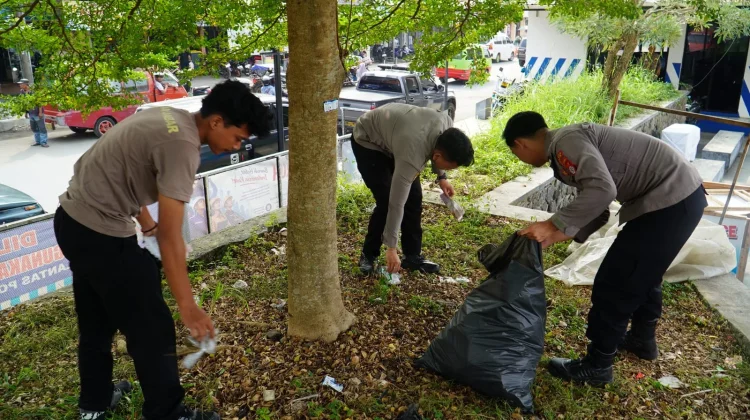 Polres Tasikmalaya Gelar "Gerakan Indonesia Asri" di Alun-Alun Singaparna