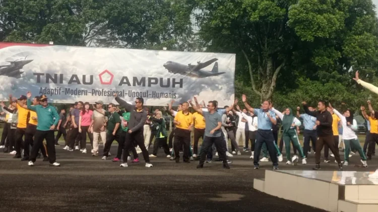 Lanud Sulaiman Pererat Kekompakan Forkopimda Bandung Melalui Olahraga dan Games
