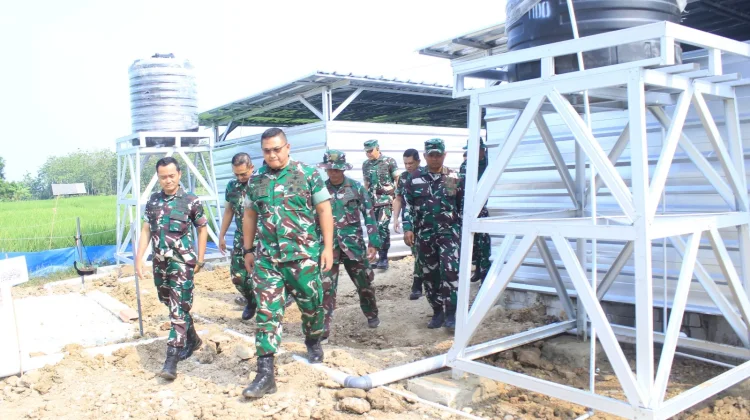 Tinjau Tiga Wilayah, Kasdam Pastikan Pembangunan Yonif TP Sesuai Target