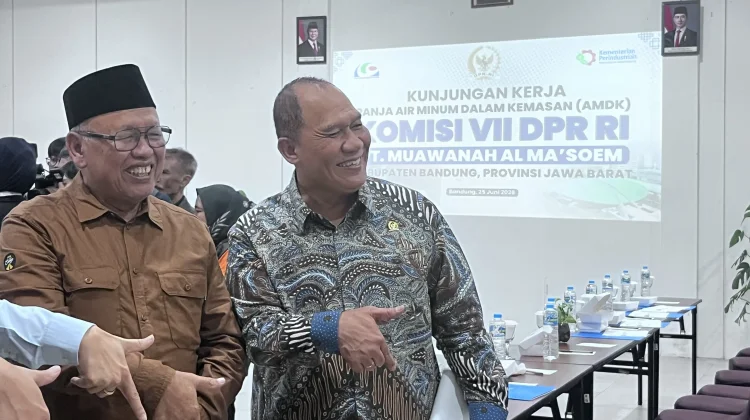 Komisi VII DPR RI Apresiasi Ketahanan Usaha Air Minum Al Masoem