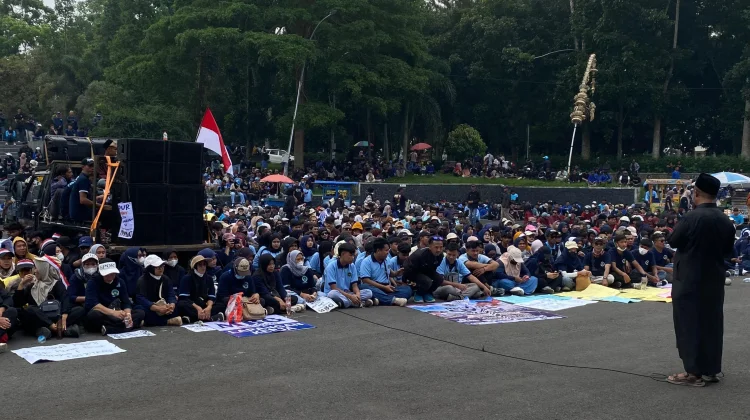 Relawan MBG di Tasikmalaya Aksi Damai Dukung Keberlanjutan Program MBG