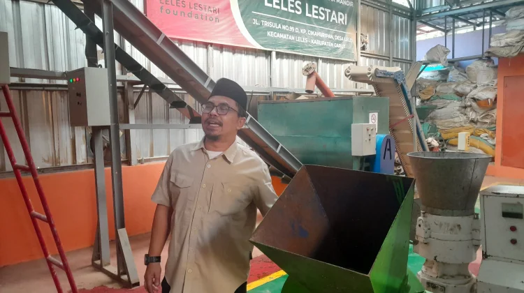 Unit Pakan Mandiri Leles Lestari Kembangkan Inovasi Pakan Domba