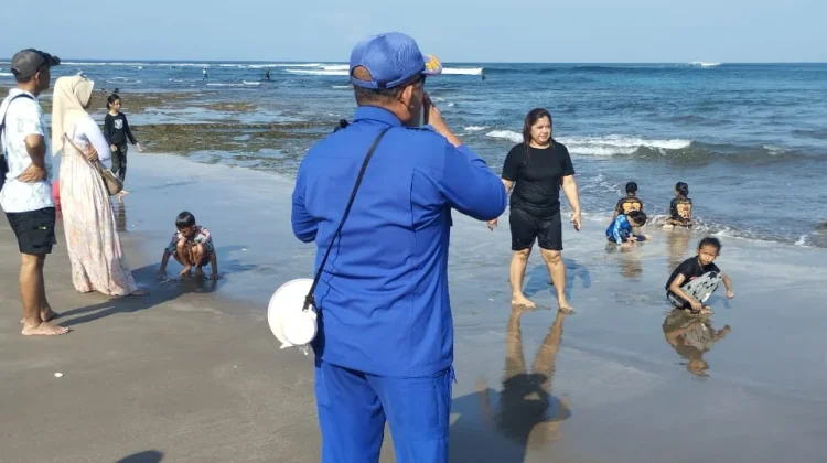Libur Sekolah Satpolairud Intensifkan Patroli Pengamanan Pantai