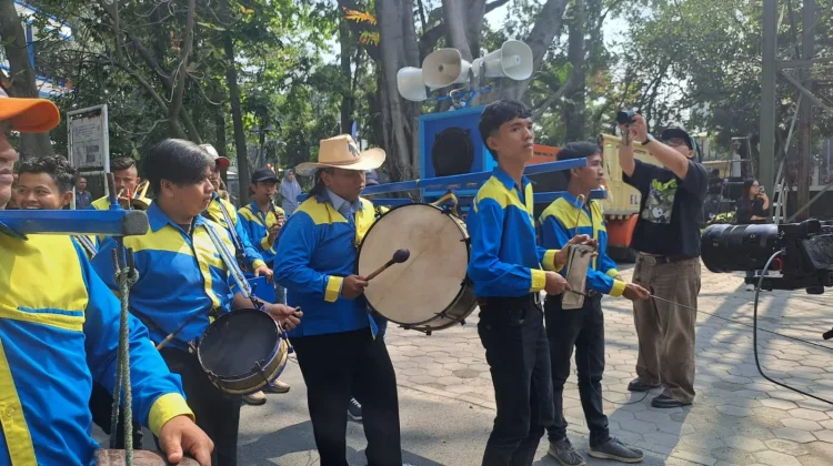 Bedug Tanji dalam Iringan Kuda Renggong