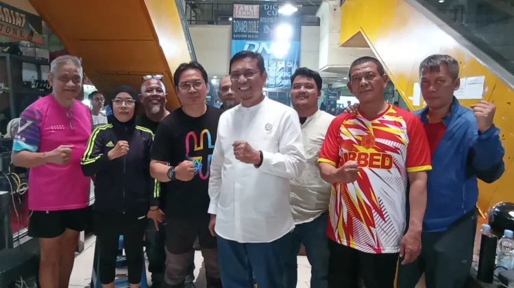 Ketua PTMSI Kota Bandung Apresiasi Dicky Cup Dorong Pembinaan Atlet Muda
