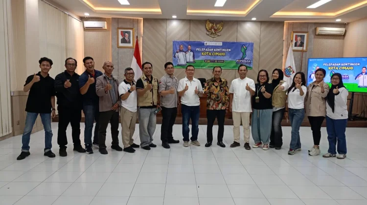 Walikota Lepas Kontingen Cimahi menuju Popwilda Jabar 2026