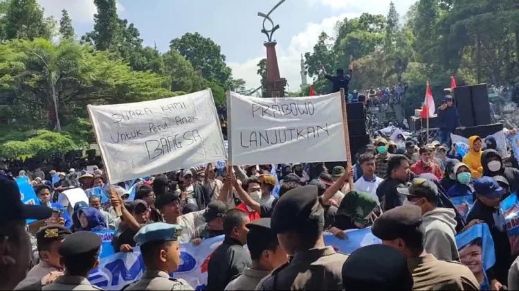 Dukung Program Pemerintah Pusat, GEMPAR Gelar Aksi Damai di Tasikmalaya