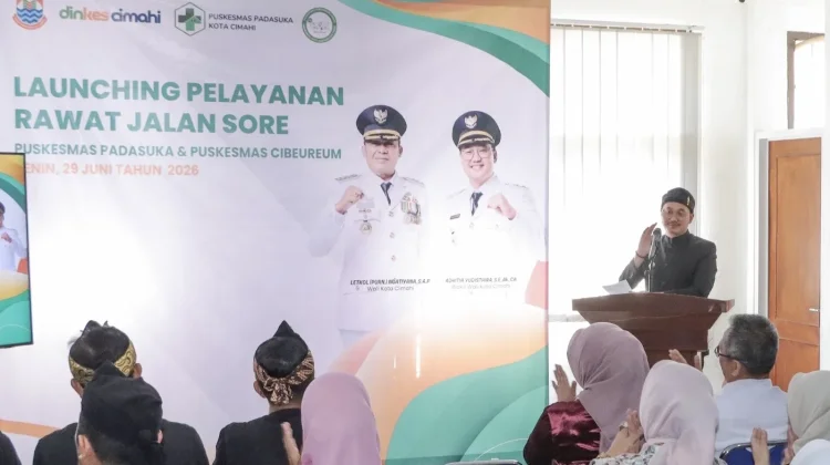Pemkot Cimahi Resmikan Layanan Rawat Jalan Sore di Dua Puskesmas