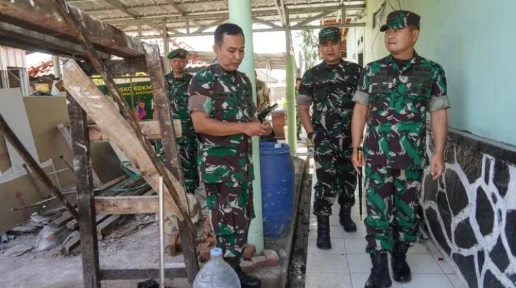 Danrem 062/TN Pastikan Renovasi Enam Koramil di Kabupaten Bandung Sesuai Progres