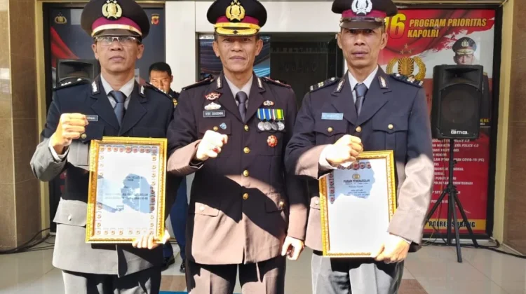 HUT Bhayangkara Ke-80,Polsek Jalancagak Raih Dua Penghargaan Sekaligus
