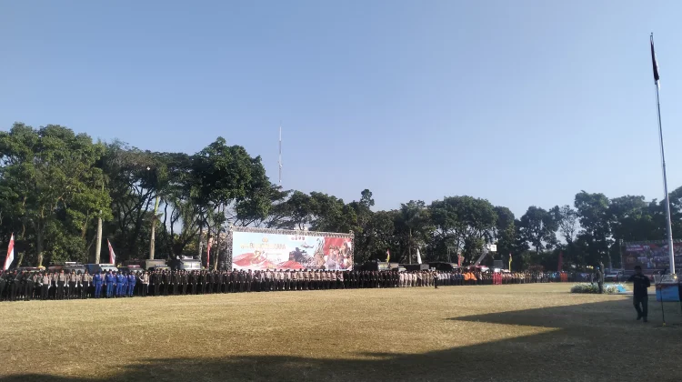 Hut Bhayangkara ke-80,Polri Menyatu Dengan Masyarakat