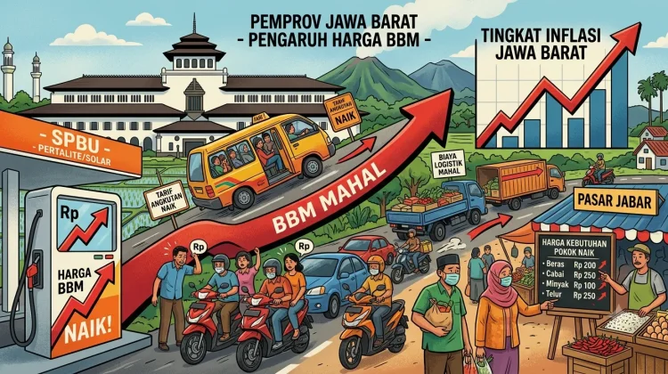 Bahan Bakar Minyak Jadi Penyumbang Inflasi Jabar Juni 2026